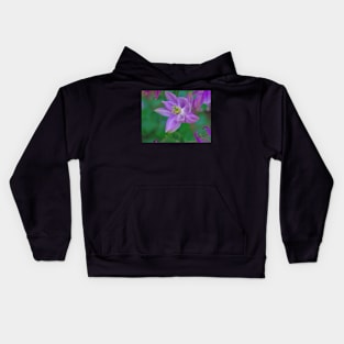 Purple Wings Kids Hoodie